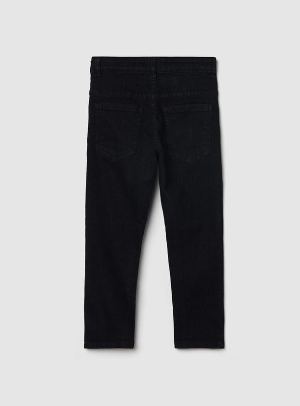 MAX Boys Solid Slim Fit Jeans