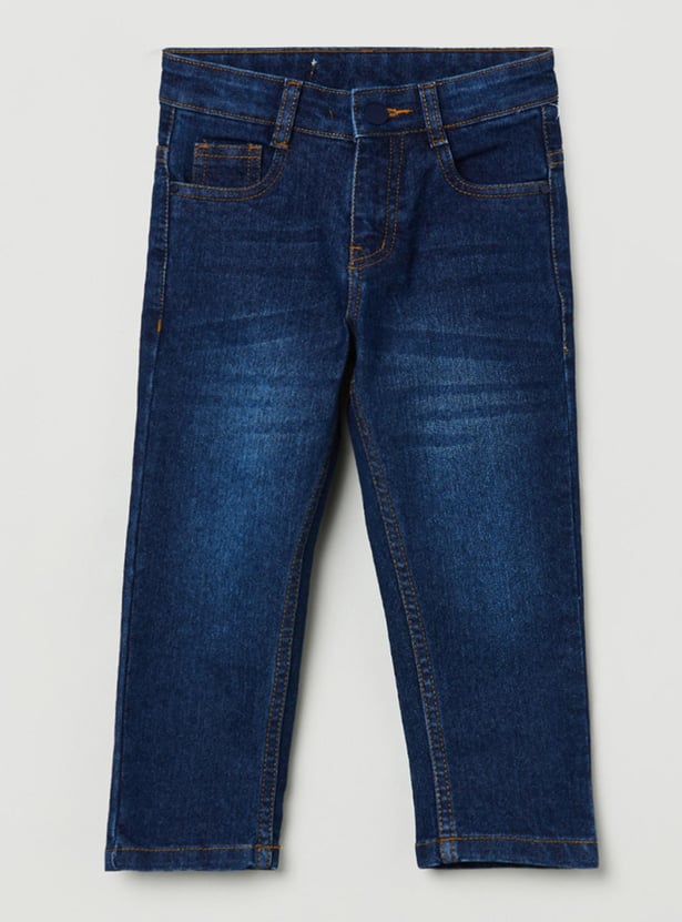 MAX Boys Slim Dark Jeans