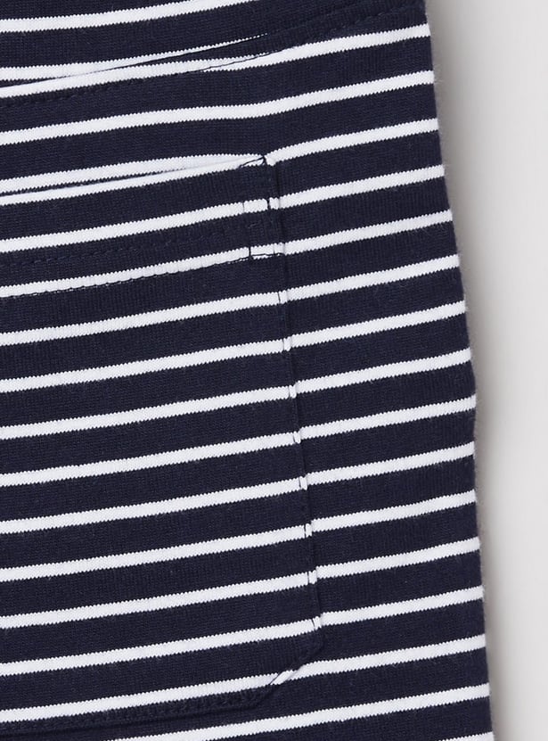 MAX Boys Striped Elasticated Shorts