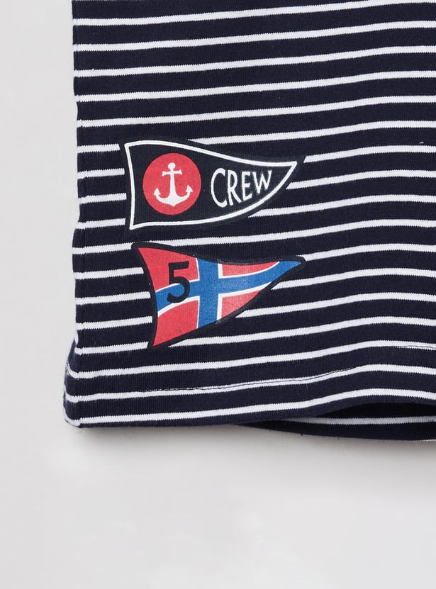 MAX Boys Striped Elasticated Shorts