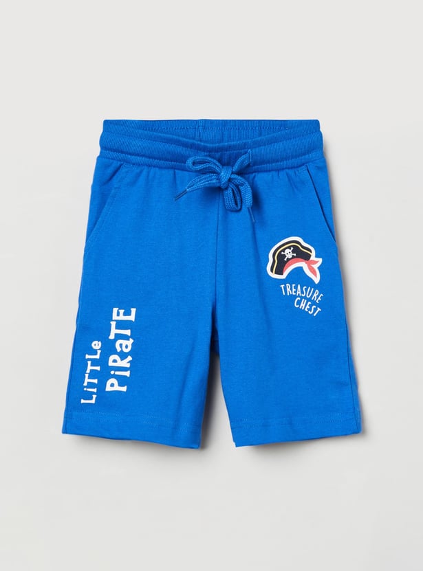 Boys Printed Elasticated Shorts