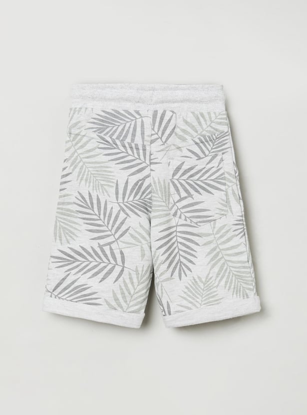 Boys Printed Elasticated Shorts