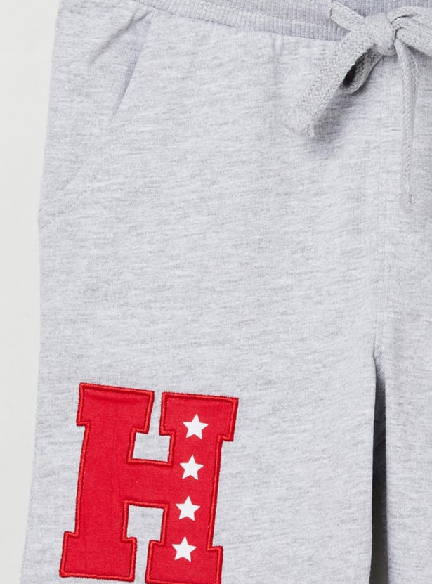 Boys Embroidered Elasticated Shorts