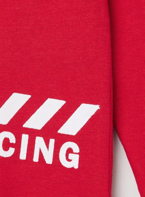 Boys Printed Crew Neck T-shirt