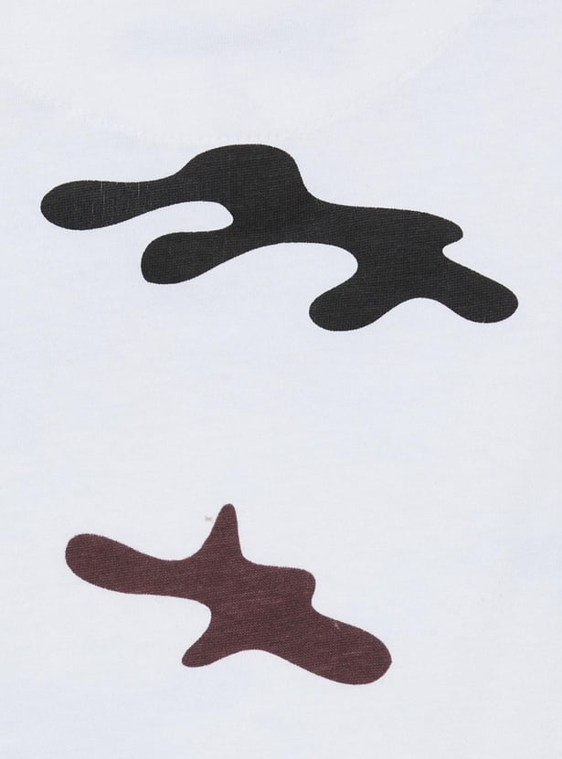 Boys Printed Crew Neck T-shirt