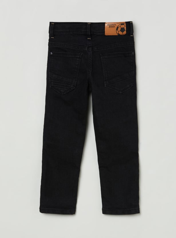 Boys Faded Slim Fit Jeans