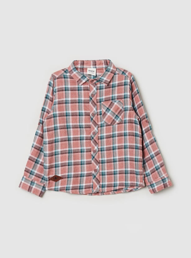 Boys Checked Shirt