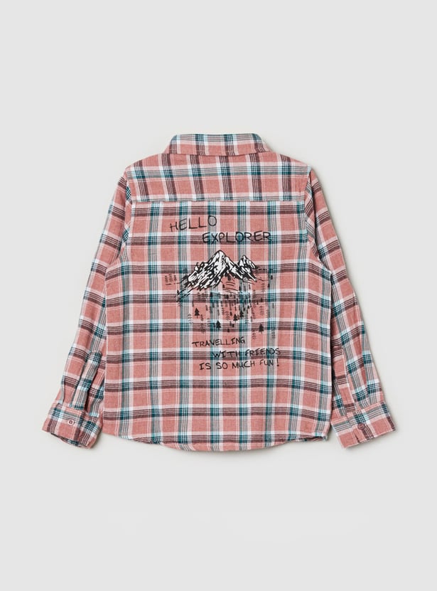Boys Checked Shirt