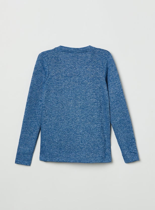 MAX Girls Textured Open-Front Shrug