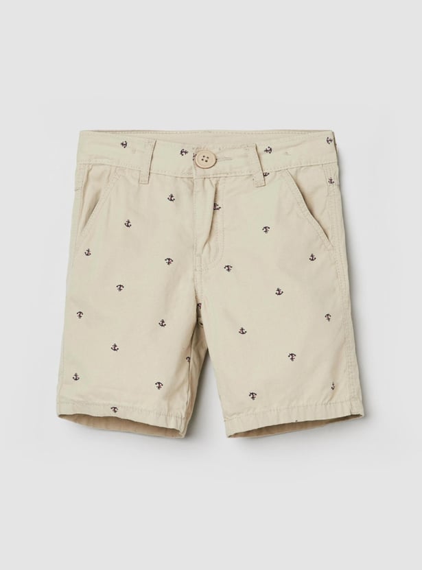 Boys Printed Woven Shorts 