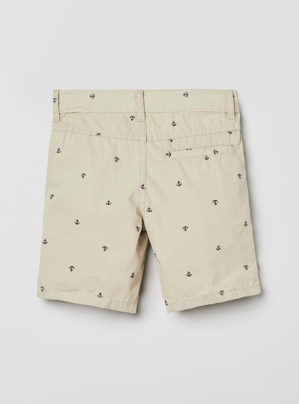 Boys Printed Woven Shorts 