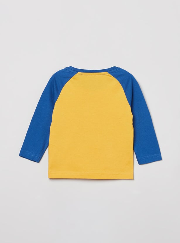 MAX Boys Printed Crew Neck T-shirt