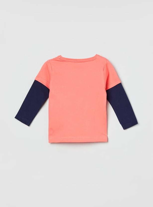 Boys Printed Crew Neck T-shirt