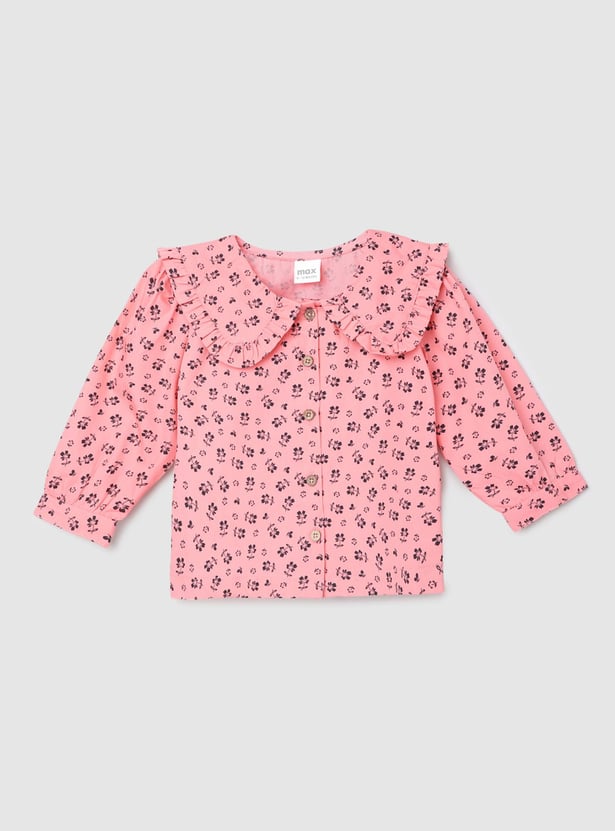 MAX Girls Printed Casual Top