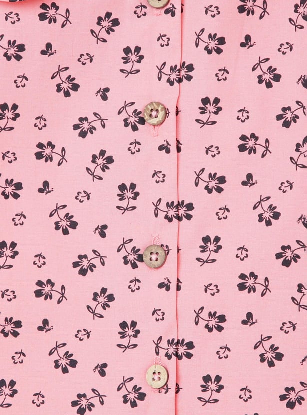 MAX Girls Printed Casual Top