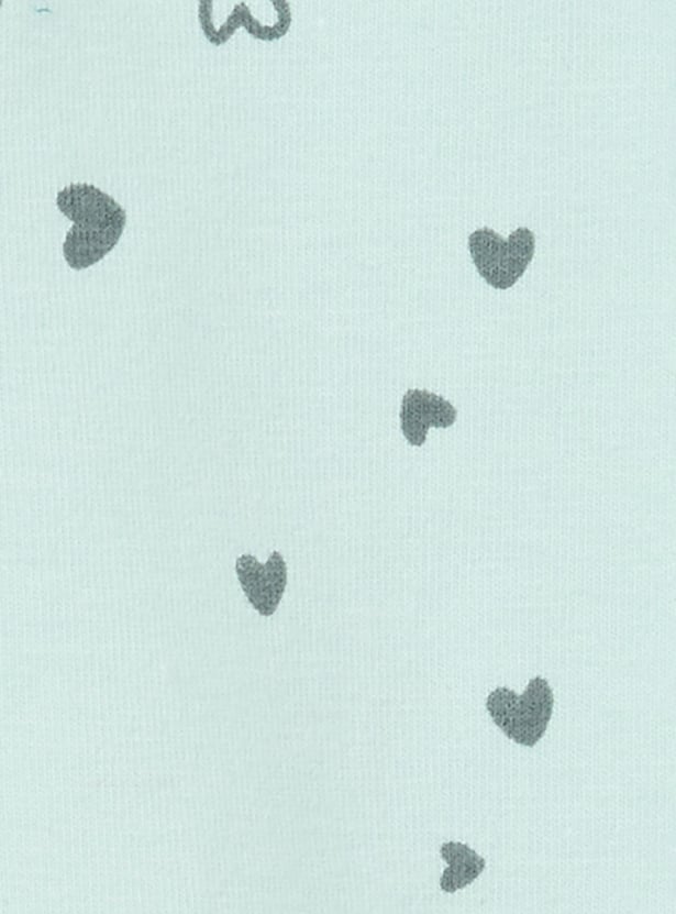 Girls Printed 3/4th Leggings