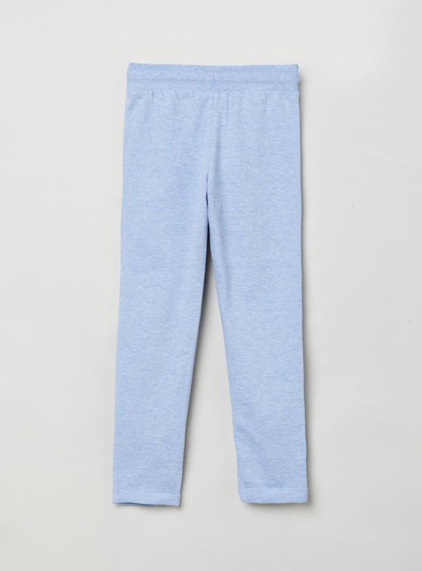 Girls Embroidered Elasticated Track Pants