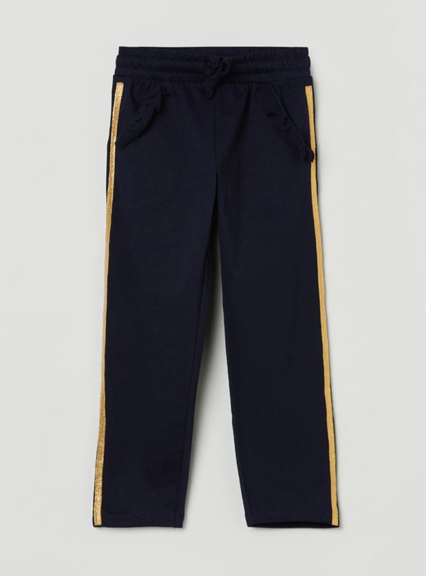 Girls Shimmer Detailed Trousers 