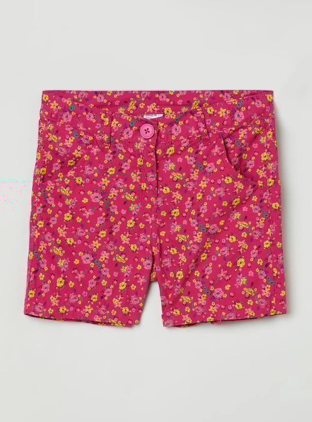 Girls Printed Shorts