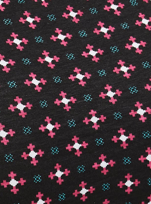 Printed Elasticated Bikini Panty - Pack of 3