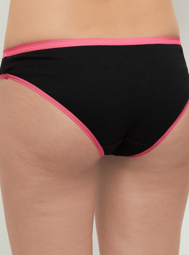 Women Printed Bikini Panties - Pack of 3