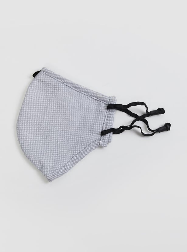 Men Textured Face Mask- Set of 3