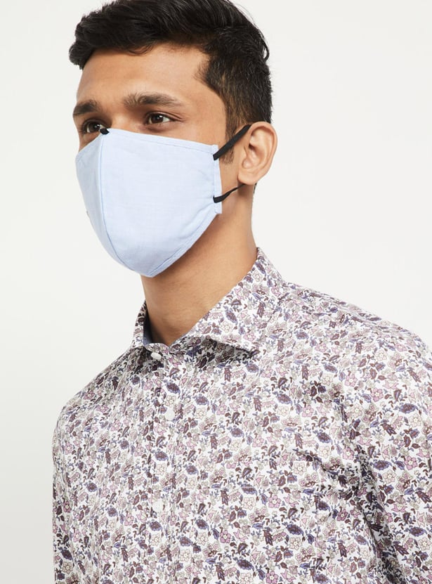 Men Textured Face Mask- Set of 3