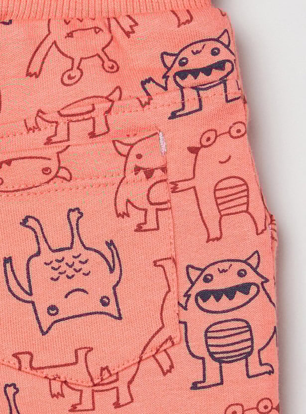 Boys Printed Elasticated Shorts
