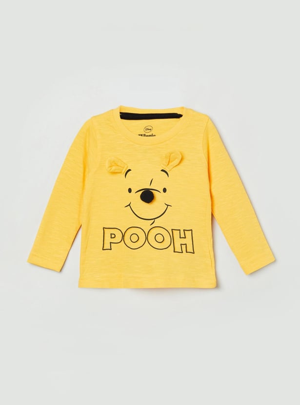 Boys Printed Crew Neck T-shirt