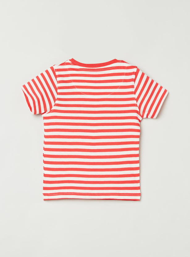 MAX Boys Printed Round Neck T-shirt