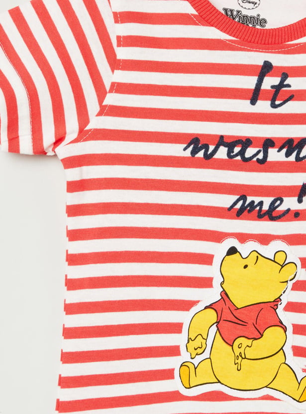 MAX Boys Printed Round Neck T-shirt