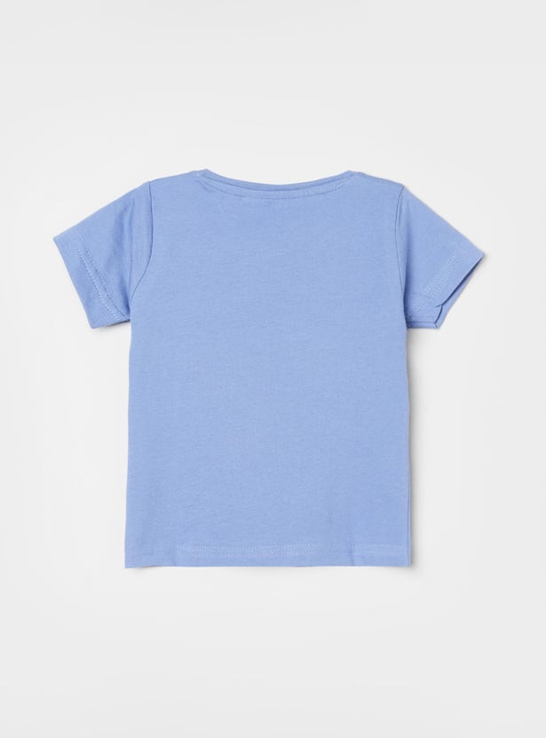 Boys Printed Crew Neck T-shirt