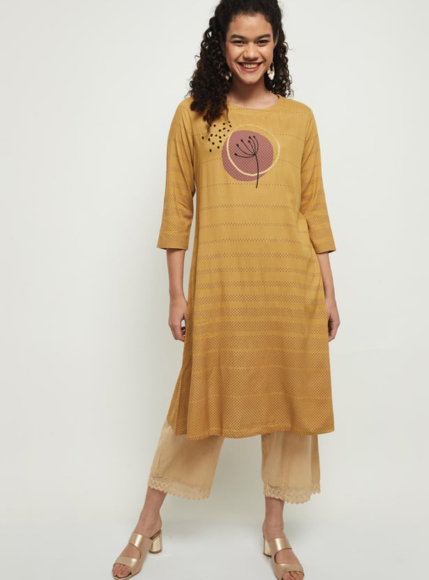 MAX Women Printed A-Line Kurta