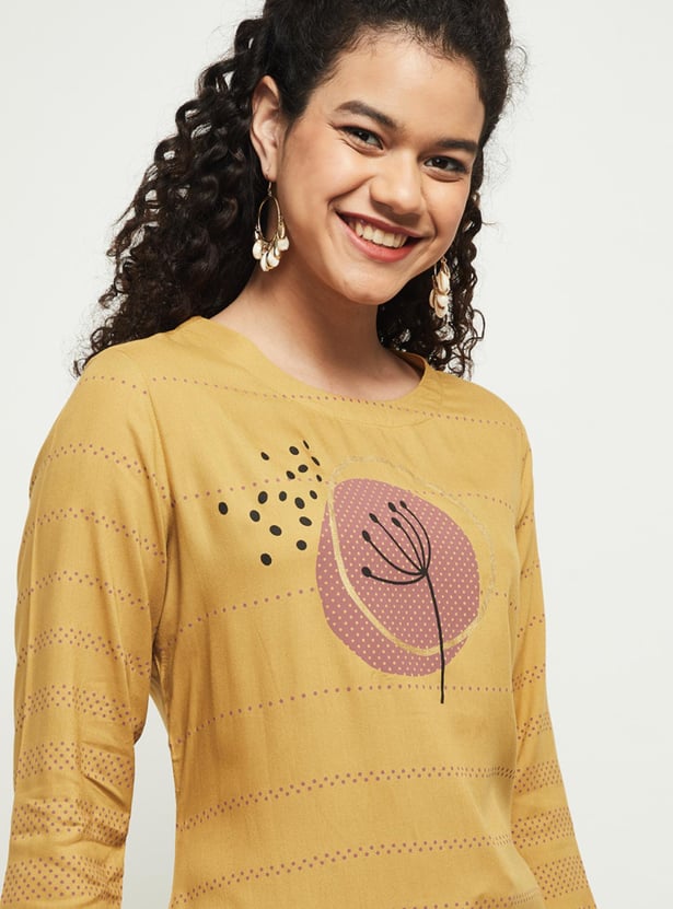 MAX Women Printed A-Line Kurta