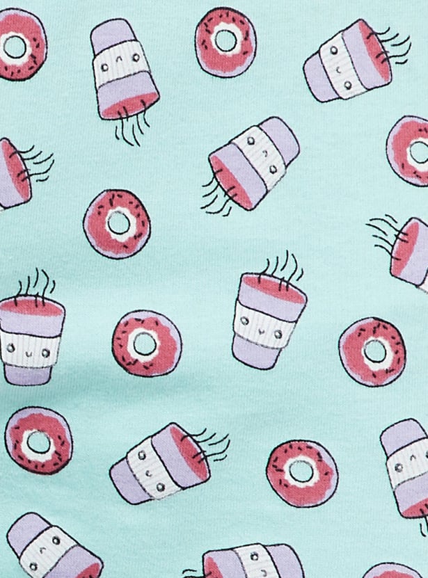 Women Printed Drawstring Closure Shorts