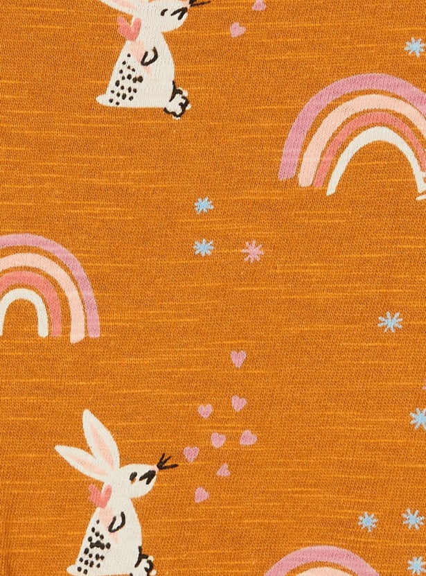 MAX Girls Printed A-Line Dress