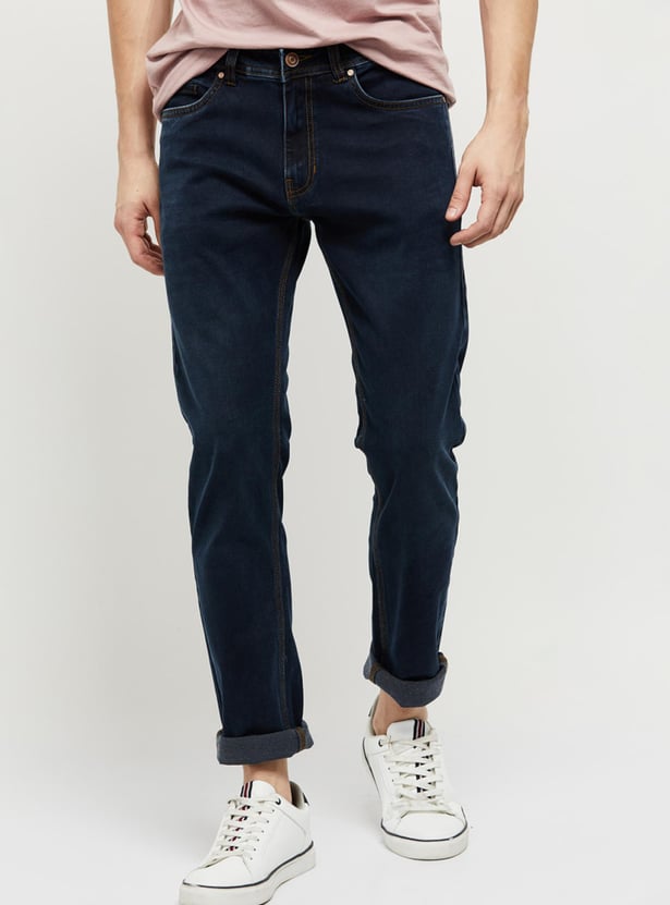 MAX Men Washed Skinny Fit Jeans - Eco Wash