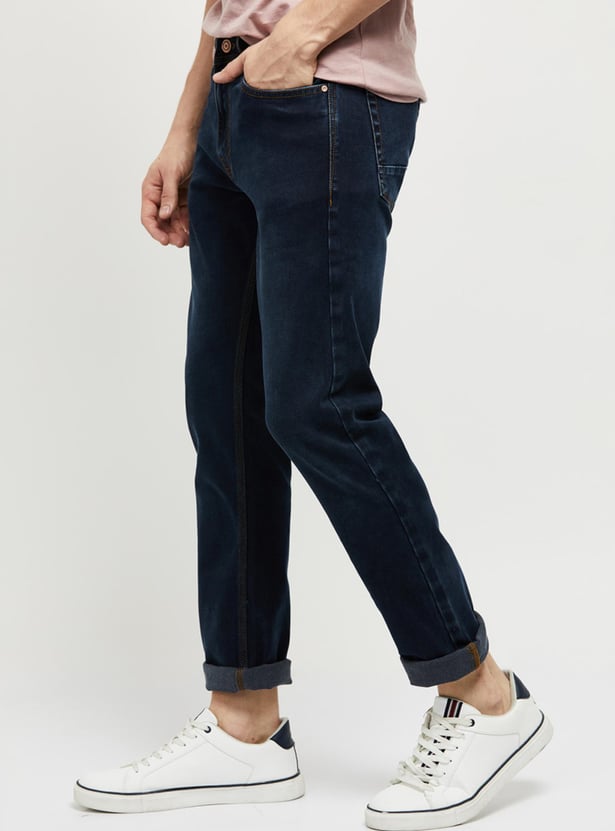 MAX Men Washed Skinny Fit Jeans - Eco Wash