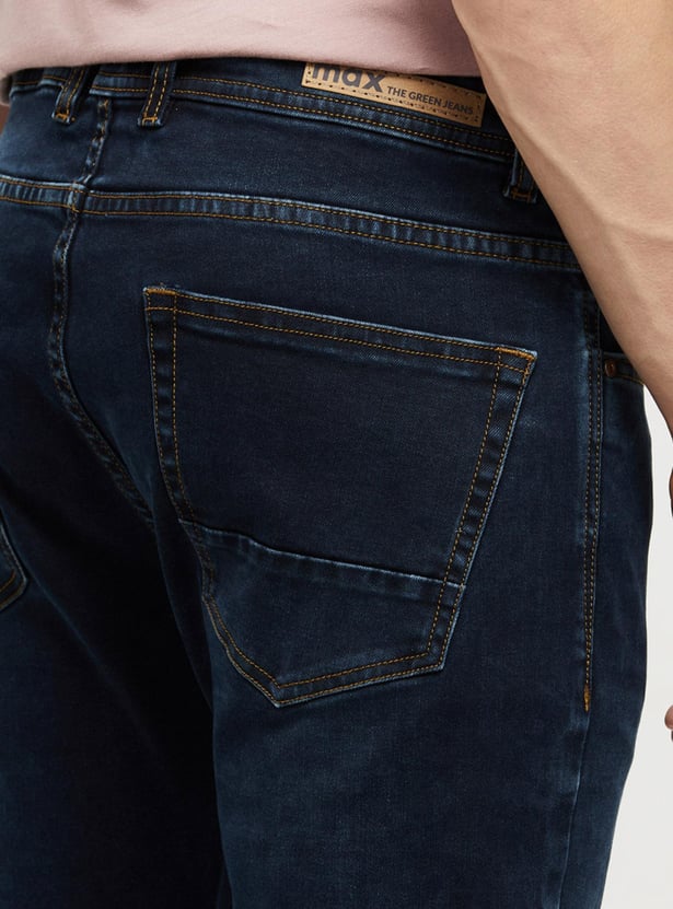 MAX Men Washed Skinny Fit Jeans - Eco Wash