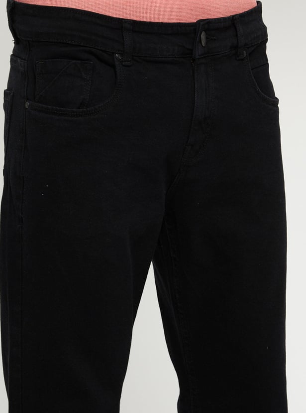 Men Solid Skinny Jeans