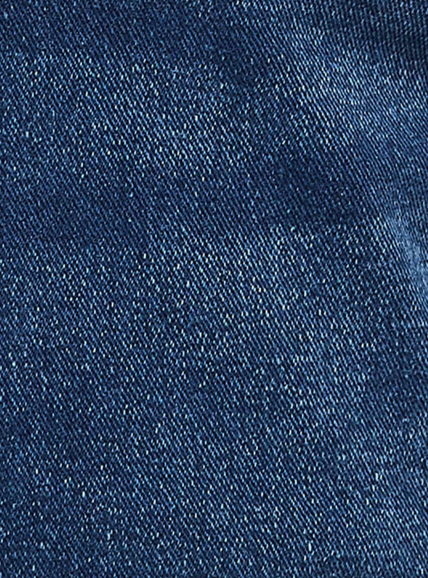 Men Stonewashed Skinny Fit Jeans