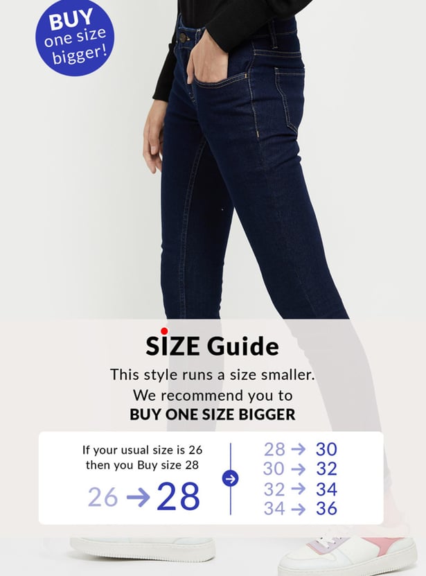 Women Solid Skinny Fit Jeans