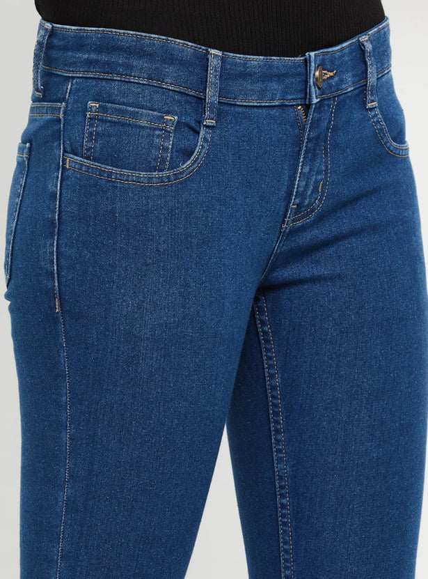 Women Solid Skinny Fit Jeans