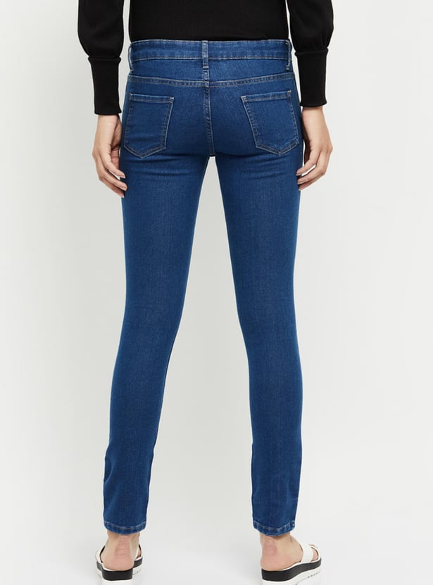 Women Solid Skinny Fit Jeans