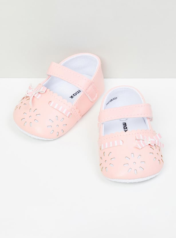 Girls Cut-Out Detail Booties