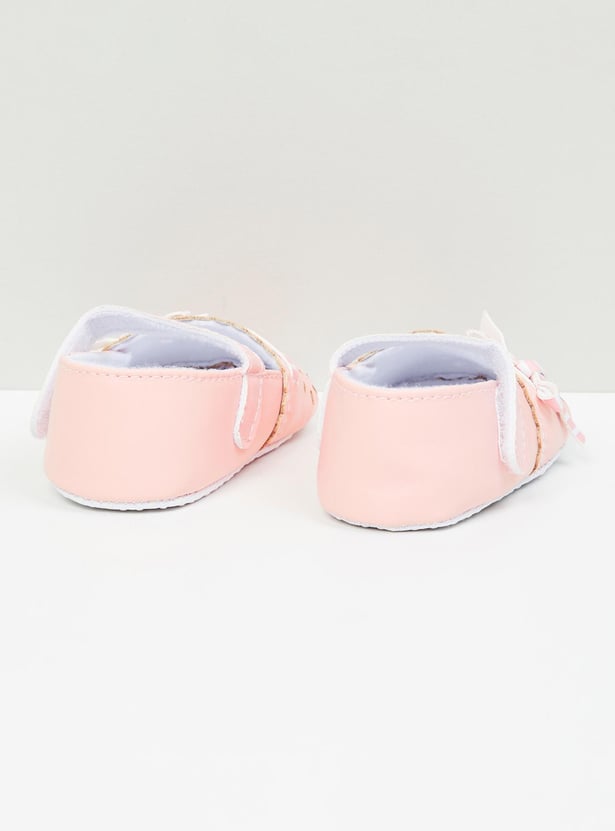 Girls Cut-Out Detail Booties