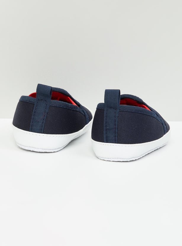 Boys Printed Slip-On Booties 