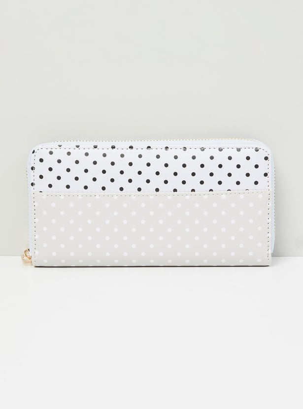 MAX Women Printed Zip-Around Wallet