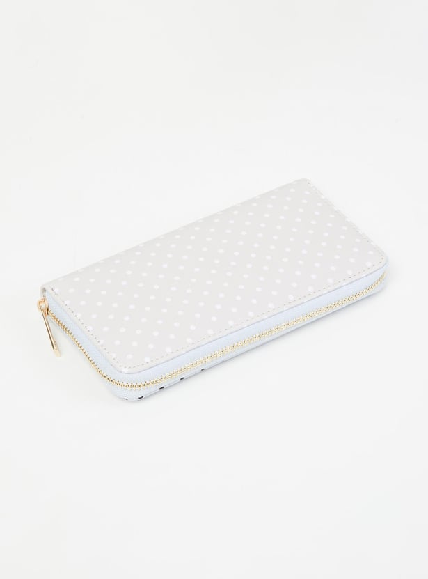 MAX Women Printed Zip-Around Wallet