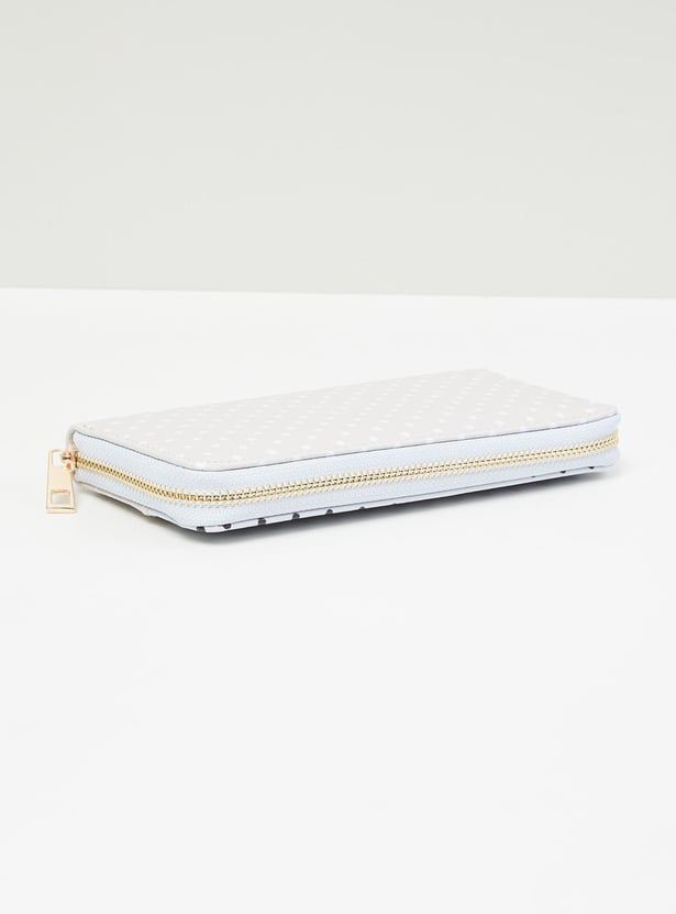 MAX Women Printed Zip-Around Wallet